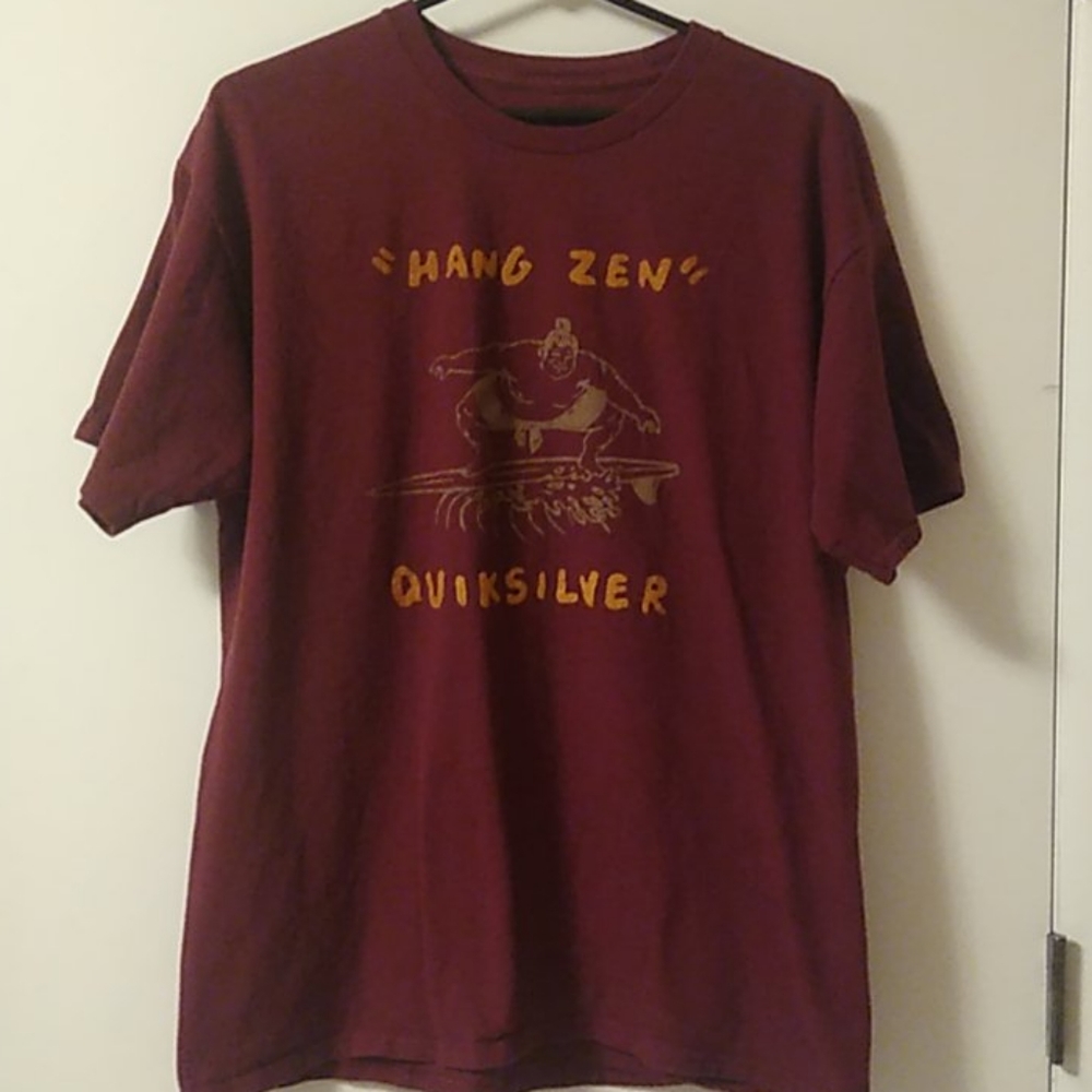 Quicksilver  Hang Zen 100% cotton shirt
